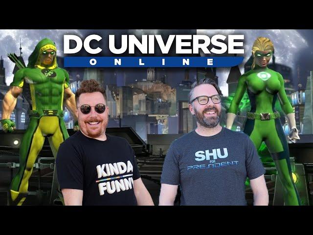 Greg Miller Plays DC Universe Online With The Devs!