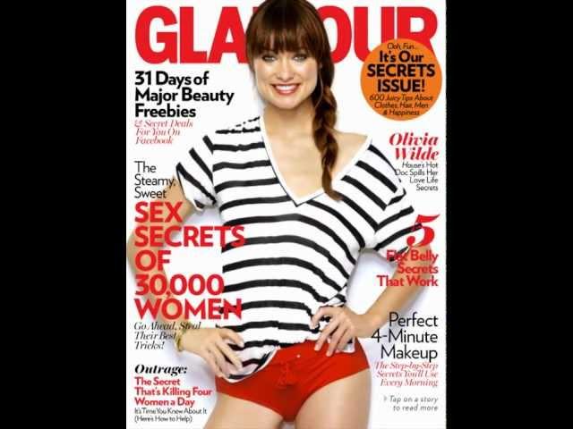 Olivia Wilde Glamour motion cover