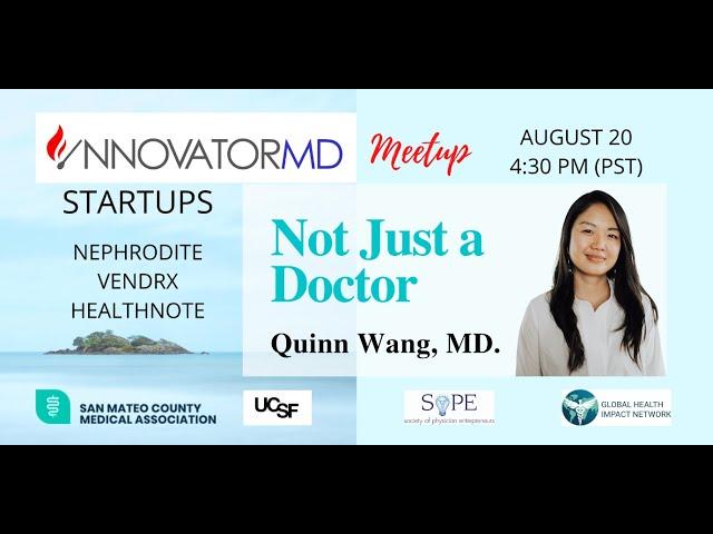 Quinn Wang, MD , Ophthalmologist, Founder & CEO at Quadrant Eye   Instant remote eye exams