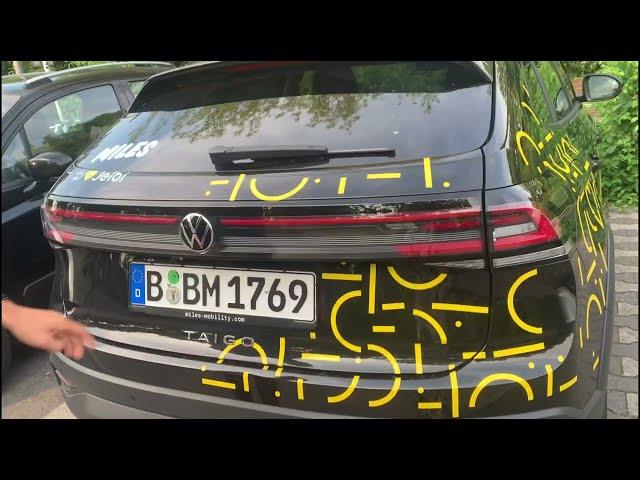 VW Taigo von MILES Mobility im Test