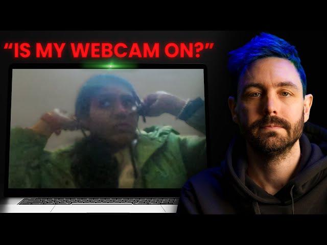 Hacking Scammers to Open Their Webcam