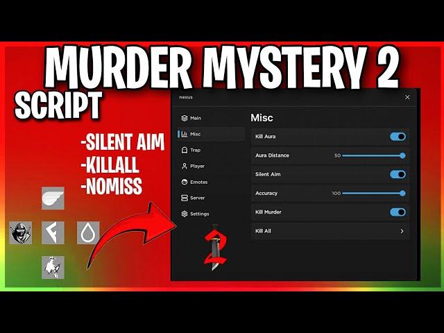 Murder Mystery 2 Script / Hack [NEXUS] (all executors)