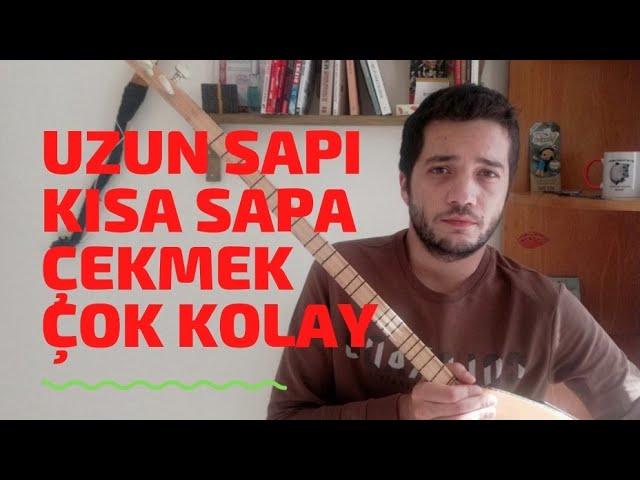 Bağlamada Akort Nasıl Yapılır Uzun sap bağlamayı Kısaya çekmek(ÇOK KOLAY‼️) #Kısa sap #Solfej