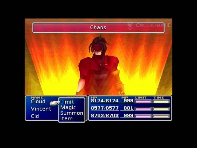 Vincent's Chaos Limit Break - Final Fantasy VII