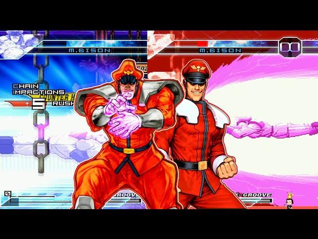 Mugen - Street Fighter - M. Bison (CVS2) vs. M. Bison (SVC) ft. @Neo-Midgar