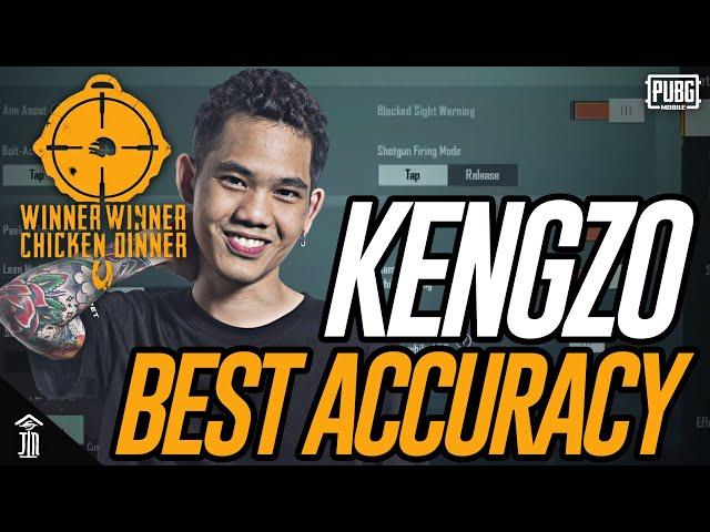 Kengzoโชว์ตั้งค่าคมๆ // Best Aim Accuracy Settings | PUBG Mobile