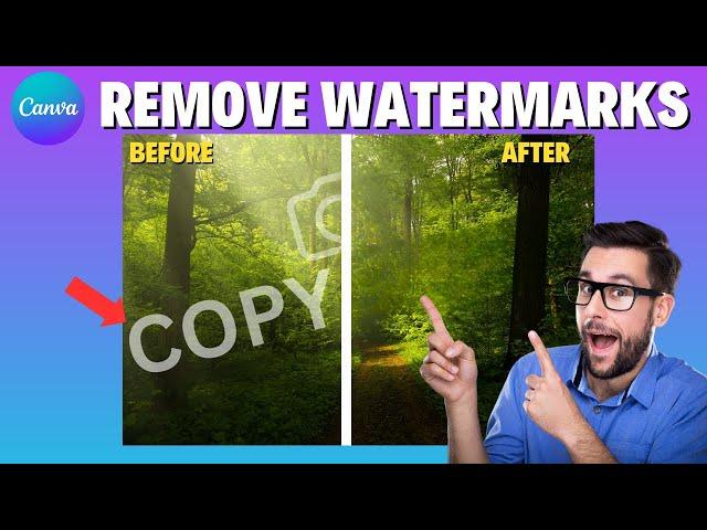 Canva | How to Remove Watermarks with Magic Eraser