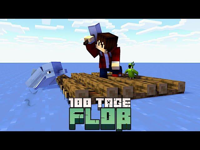 Ich verbringe 100 Tage in Minecraft auf einem Floß | LarsLP