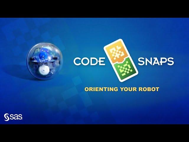 SAS CodeSnaps: Orienting Your Robot