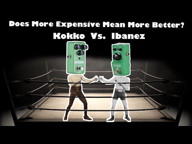 Kokko Overdrive Vs Ibanez TS-Mini: Does More Expensive Mean More Better?