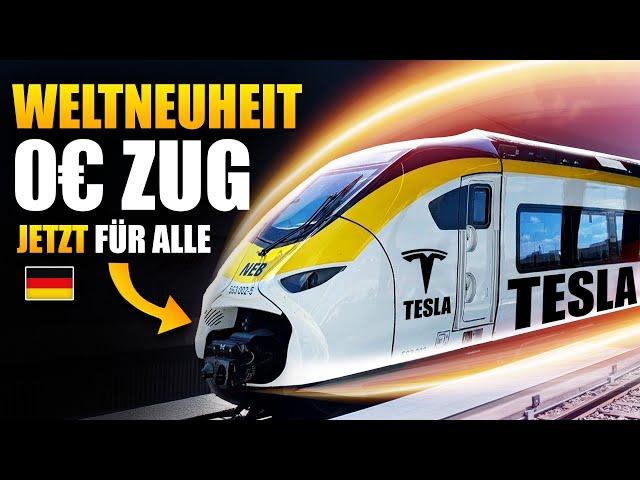 Tesla-Zug 2024: Gratis Nahverkehr jetzt in Deutschland