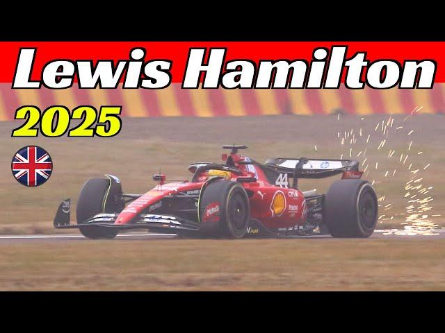 Lewis Hamilton: track debut driving the Ferrari F1-23 at Fiorano Circuit! - January 22, 2025