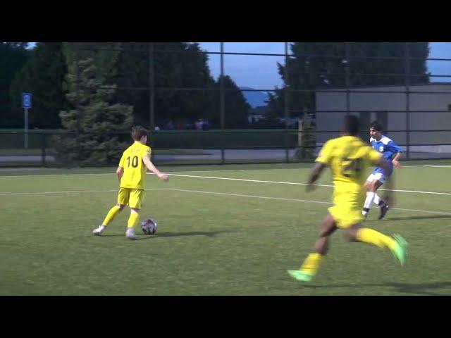 Vancity Pro Academy 3 vs SFC Azaad 3, Anthany De Sousa 1 goal & 1 assist, Zachary Uppal Goal