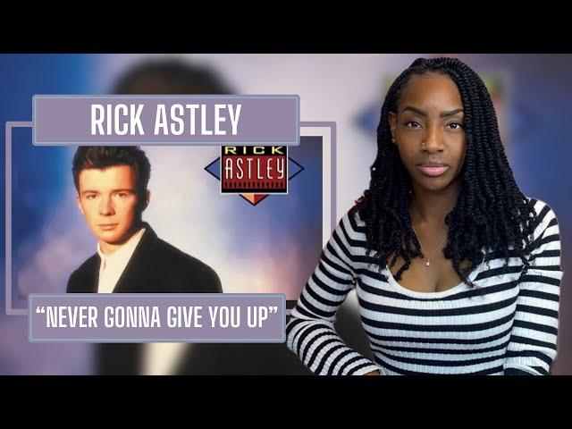 First Time Hearing Rick Astley - Never Gonna Give You Up | REACTION 