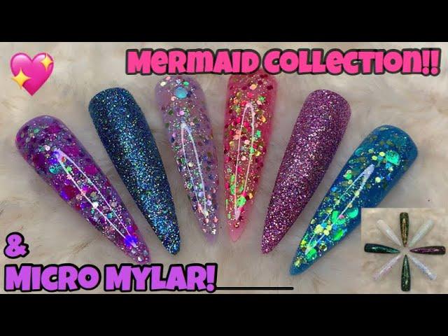 Nail Sugar New Releases! | Micro Mylar | The Mermaid Collection