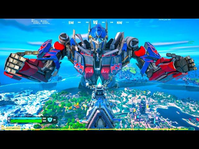 Fortnite Season 3's LIVE EVENT.. (Transformers)