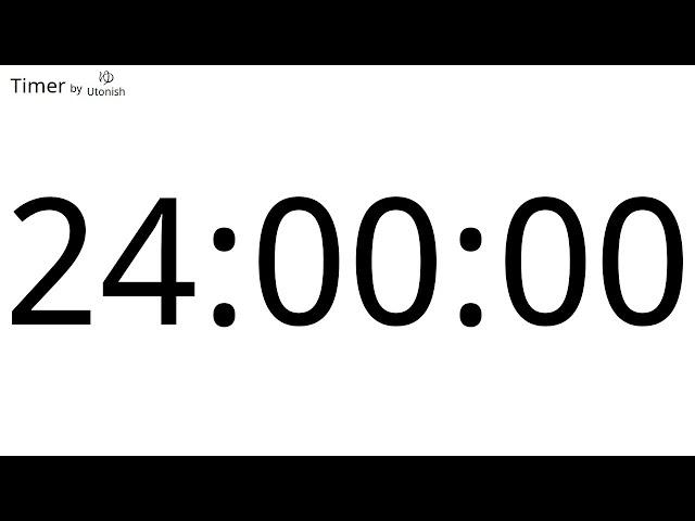 24 Hour Countdown Timer