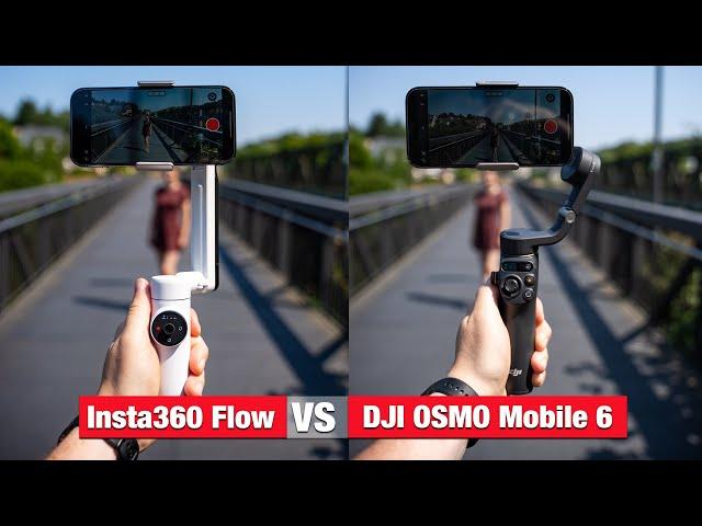 Insta360 Flow vs DJI OSMO Mobile 6 - Der ultimative Smartphone-Gimbal Vergleich