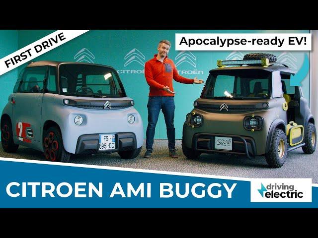 Citroen Ami Buggy electric off-road concept car first drive – DrivingElectric