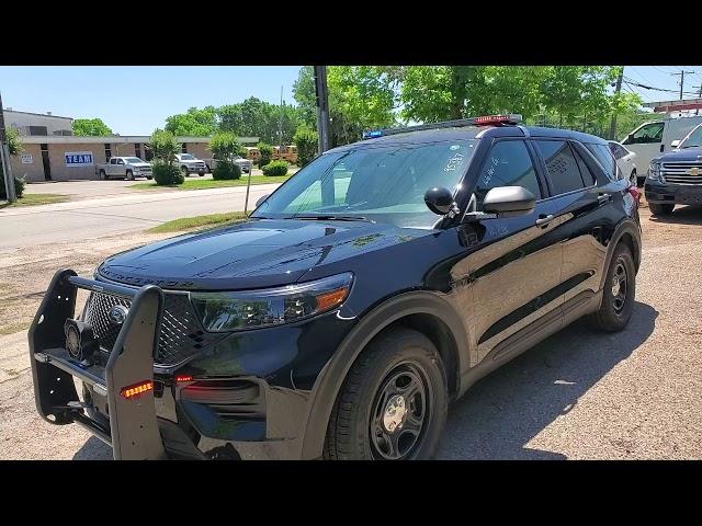 2020 Explorer PIU Feniex Police Lights by EFS Houston Emergency Fleet Service