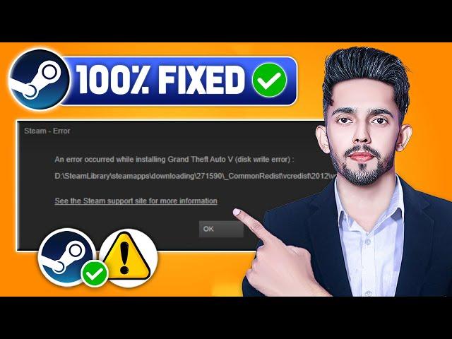 [UPDATED 2024] How to Fix Disk Write Error (Steam)
