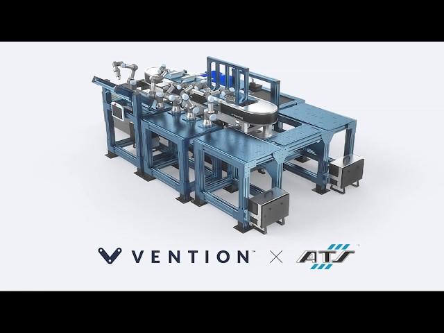 Vention X ATS Automation | Design Smart Conveyance Systems