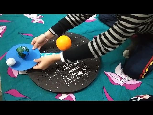 A very simple model of Earth revolution and rotation # Solar System