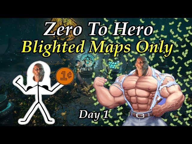 Path of Exile | 3.24 | Blighted Maps Only Challenge!! | Zero To Hero | Spark Build | Day 1