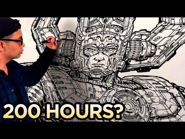 The Most DETAILED DRAWINGS EVER | over 200 HOURS of WORK!