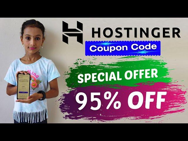 Hostinger Coupon Code for Web Hosting | Get Upto 95% Dicount With Hostinger Coupon Code