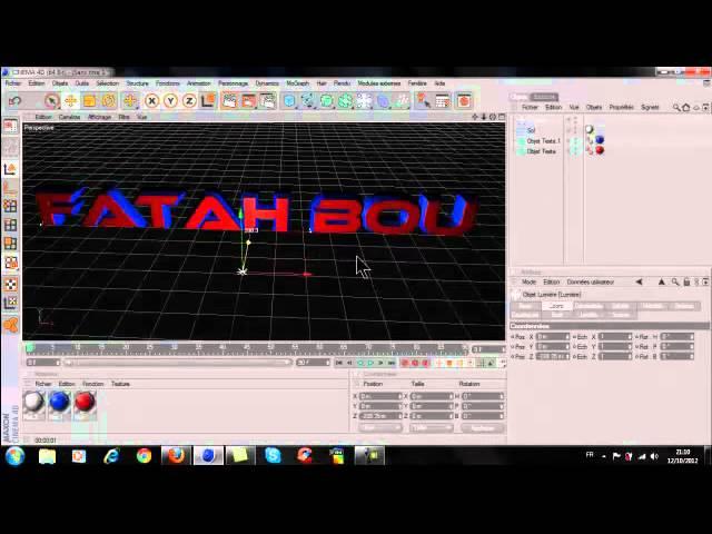 intro CINEMA 4D by_Fatah Bou