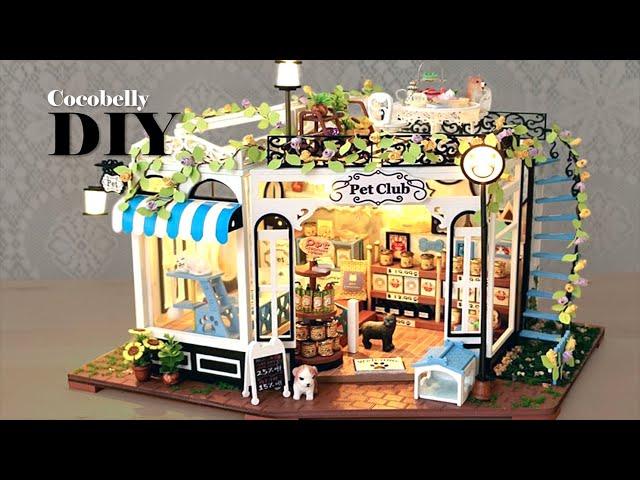 Pet Club DIY Miniature Dollhouse Crafts Relaxing Satisfying Video