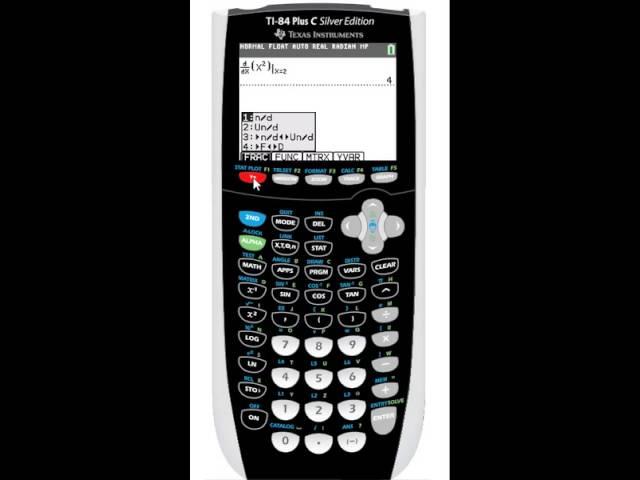 Tutorial: TI-84 Plus C Silver Edition - Using Shortcut Menus