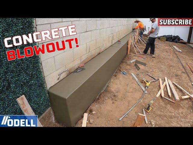 How to Pour a Concrete Curb