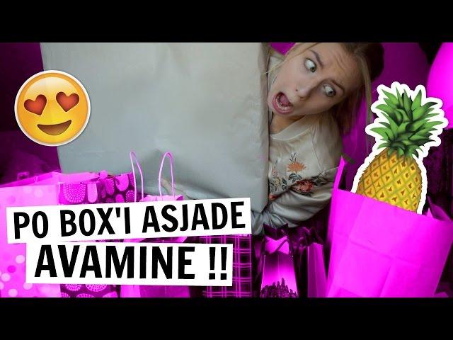 PO BOX'I pakkide/kirjade avamine !!