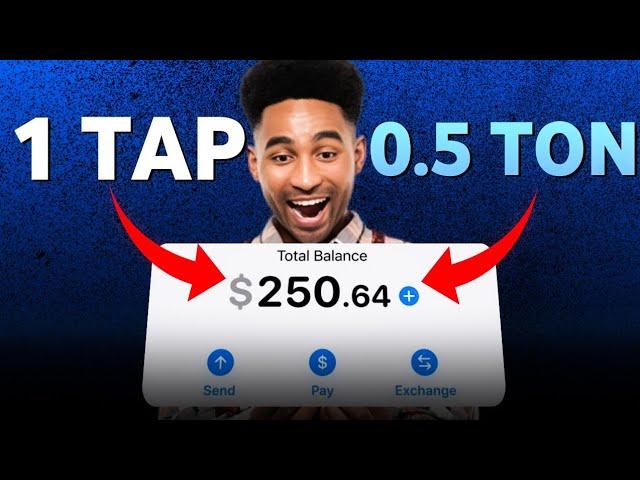 1 TAP = 0.5 TONCOIN ● Free Ton Tapping SITE ● Telegram Tapping BOT