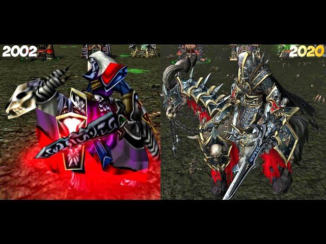 Warcraft III Reforged: Undead Units Comparison (2002 VS 2020)