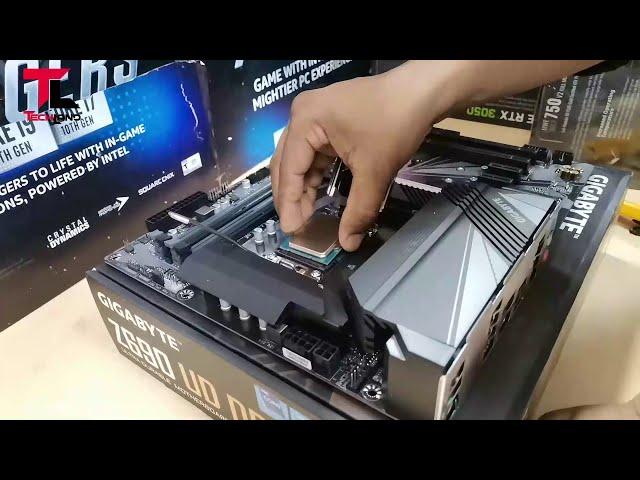 12th Gen intel Core i5 12600K Gaming pc build with Leadtek WinFast RTX 3050 Hurricane Tech Land