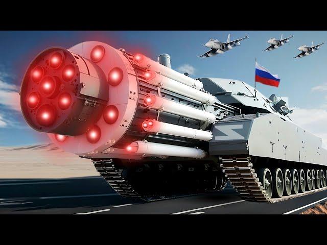 Today! Russia's deadliest laser tank bombards Ukrainian headquarters - ARMA 3