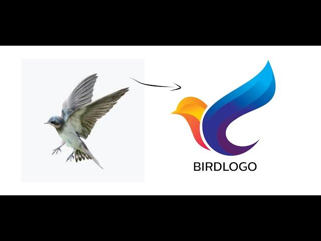 Coreldraw Tutorial - Professional Bird Logo Design - Ahsan Sabri