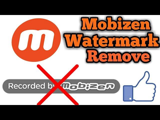 {One Click}How to Remove Mobizen Watermark Logo [Recorded by Mobizen]