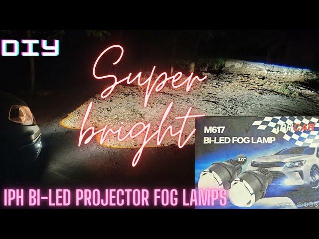 PART 1 DIY IPH BI-LED FOG LAMP INSTALLATION @autosquads | M617 | BEST PROJECTOR FOG LAMP FOR CAR