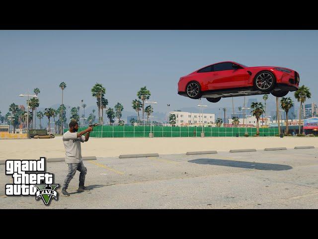 How to install Gravity Gun in GTA 5 / Best Script mod for Fun in Story Mode GTA V