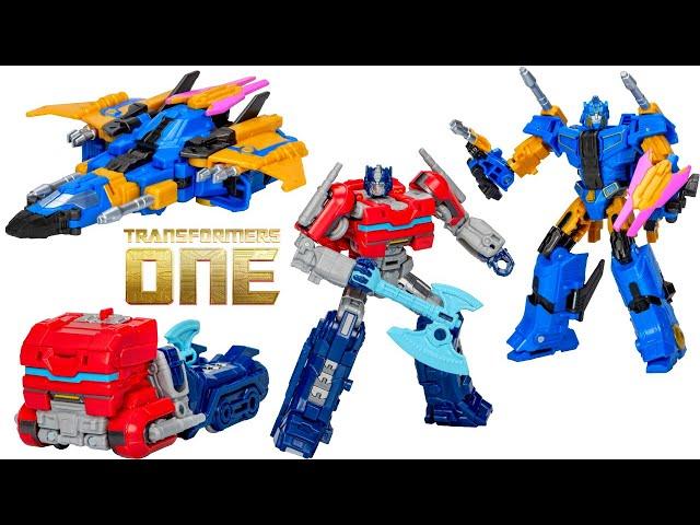 Transformers ONE Prime Changers Optimus Prime and Sentinel Prime! Which one is a better toy?