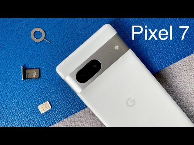 Google Pixel 7 - How to Insert a SIM Card and Setup eSIM