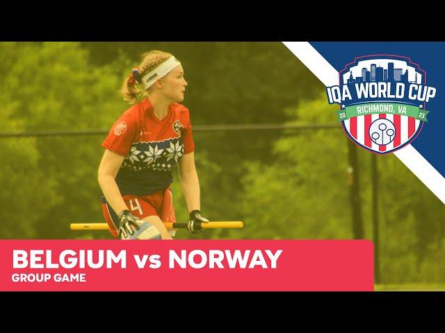 Quadball World Cup 2023 - Belgium vs Norway | Group Game