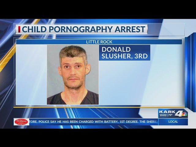 Little Rock man arrested on child porn charges