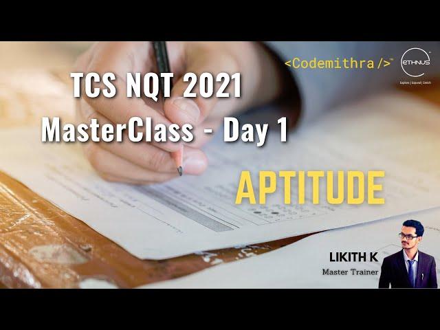 TCS NQT 2021 (New Pattern) | MasterClass Day 1