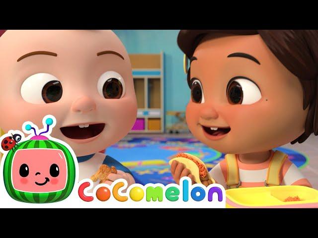 Lunchtime with Nina | The Lunch Song | Sing Along with Nina | CoComelon Nursery Rhymes & Kids Songs