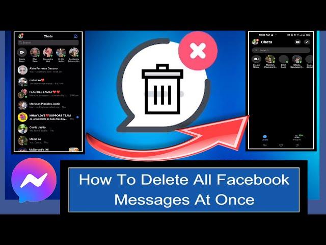 HOW TO DELETE ALL FACEBOOK MESSAGES ALL AT ONCE